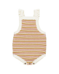 Rylee + Cru Collective Crochet Romper