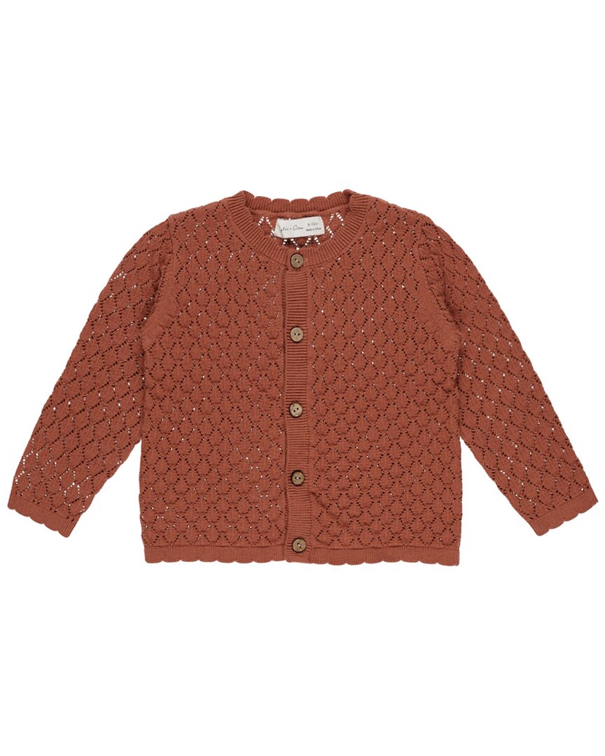 Rylee + Cru Collective Baby Crochet Cardigan