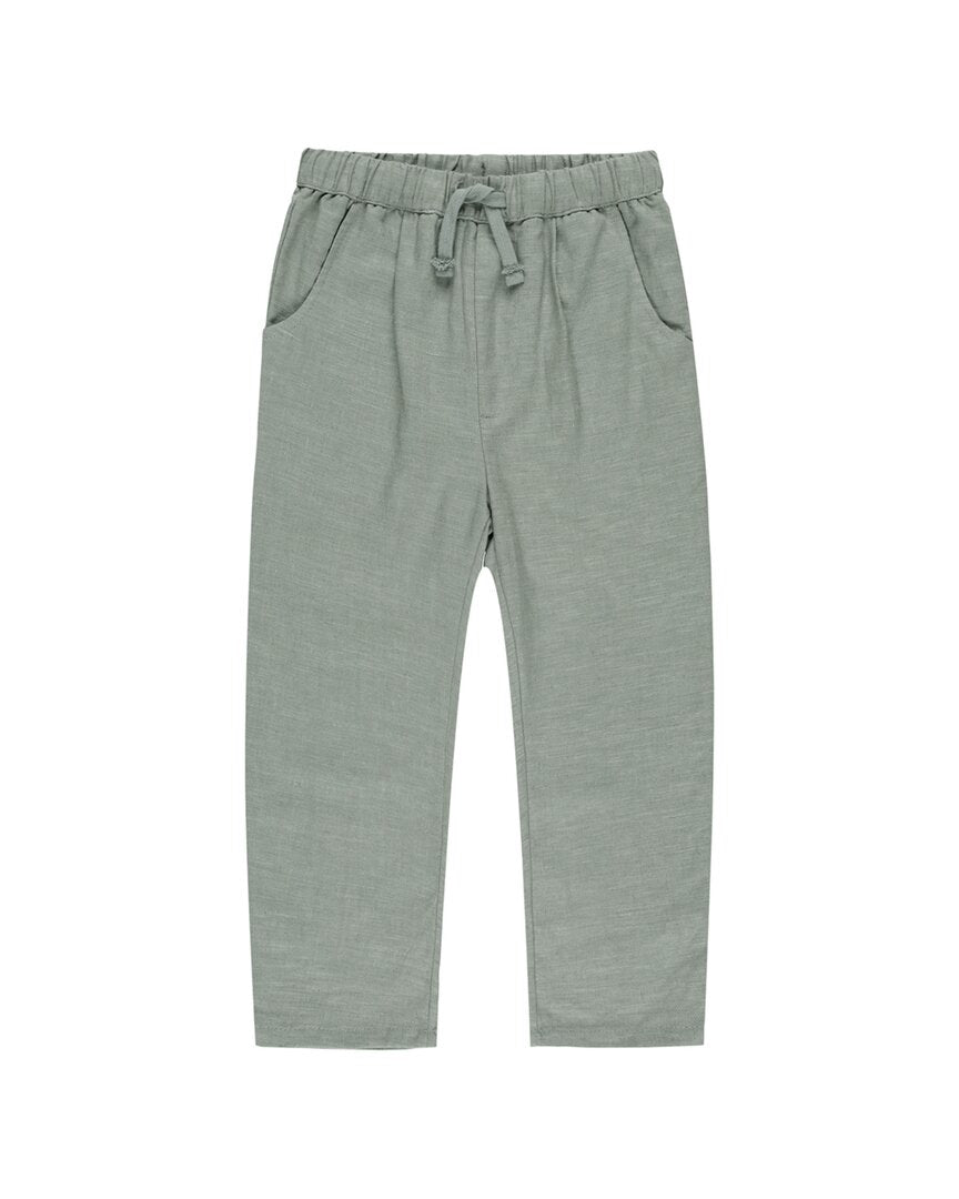 Rylee + Cru Collective Ethan Linen-Blend Trouser
