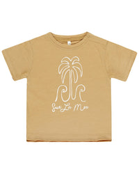 Rylee + Cru Collective Raw Edge T-Shirt