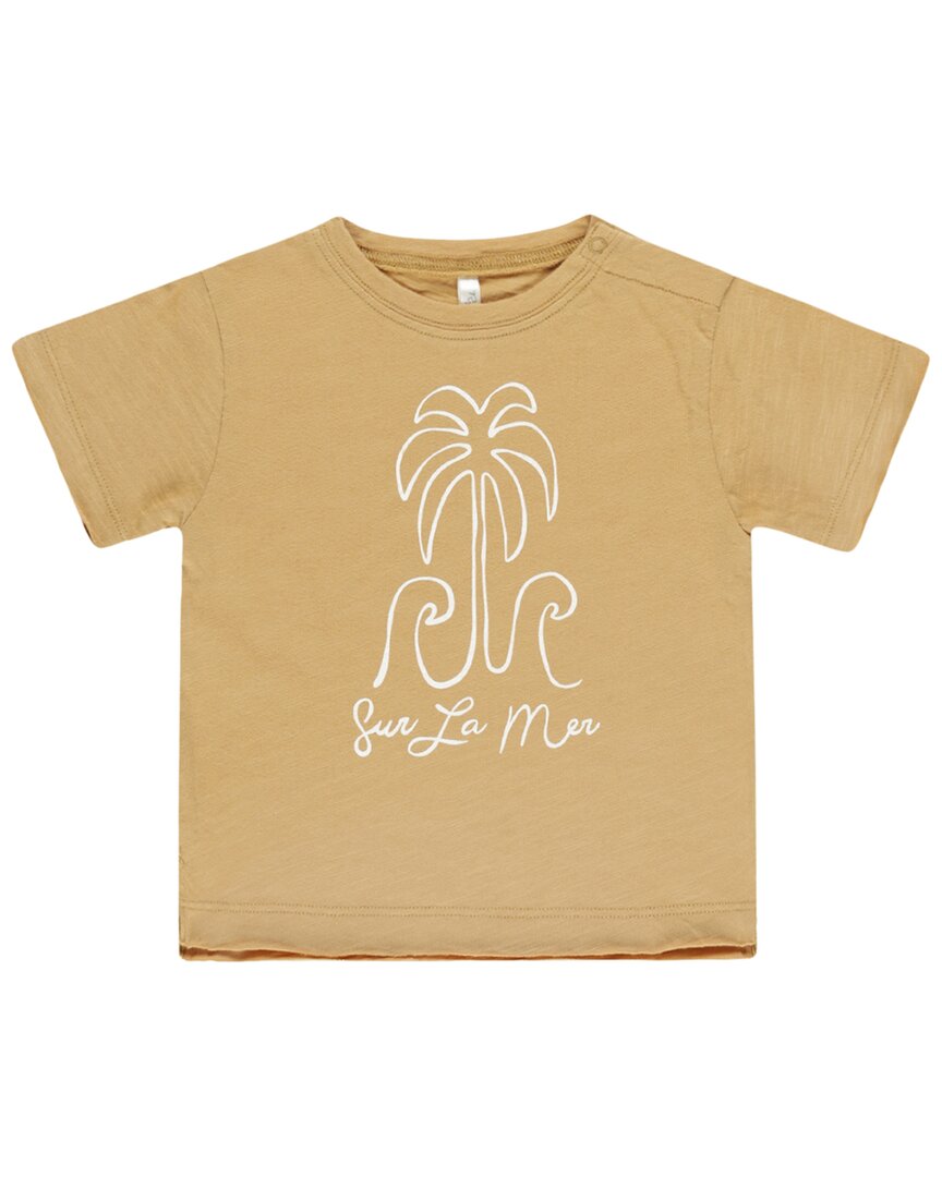 Rylee + Cru Collective Raw Edge T-Shirt
