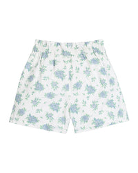Hope & Henry Cinch Waist Linen-Blend Short