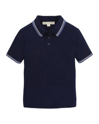 Hope & Henry Rib Sweater Polo