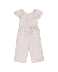 Hope & Henry Pintuck Flutter Sleeve Jumpsuit