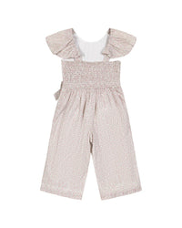 Hope & Henry Pintuck Flutter Sleeve Jumpsuit