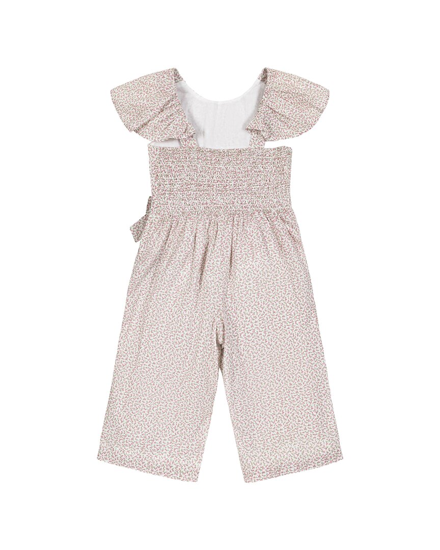 Hope & Henry Pintuck Flutter Sleeve Jumpsuit