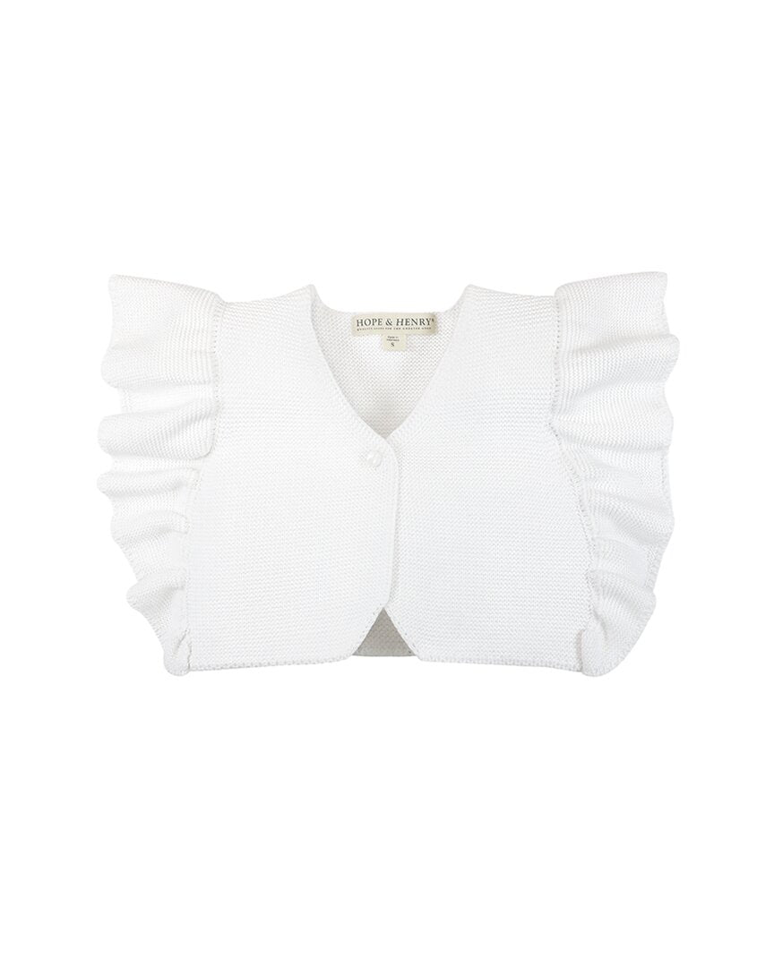 Hope & Henry Sweater Flutter Vest