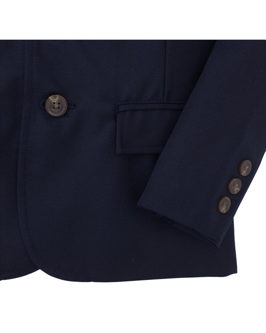 Hope & Henry Gaberdine Wool-Blend Suit Jacket