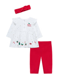 Little Me Merry Tunic Set