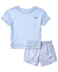 New Balance 2Pc T-Shirt & Woven Short Set