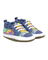 Robeez Crayola Rainbow Tie Dye Soft Sole