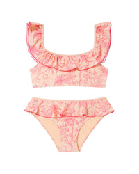 Boardies® Peach Please Ruffles Bikini