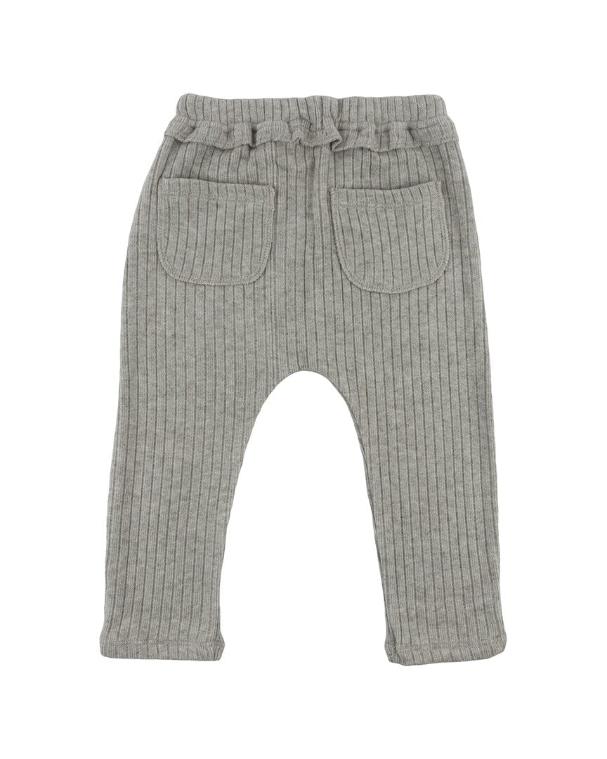 oh baby! Oh Baby! Wide Rib Fuzzy Sweater Knit Brooklyn Jogger