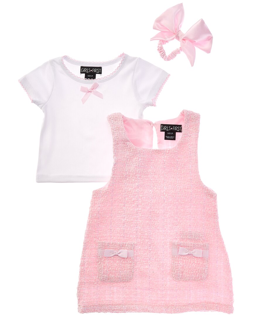 Freestyle 3Pc Darling Boucle Dress Set