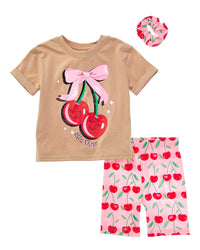 Freestyle 3Pc Mon Cheri Bike Short Set