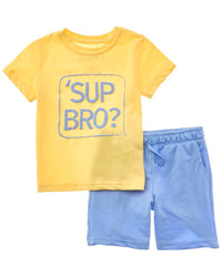 Freestyle 2Pc Sup Bro T-Shirt & Short Set