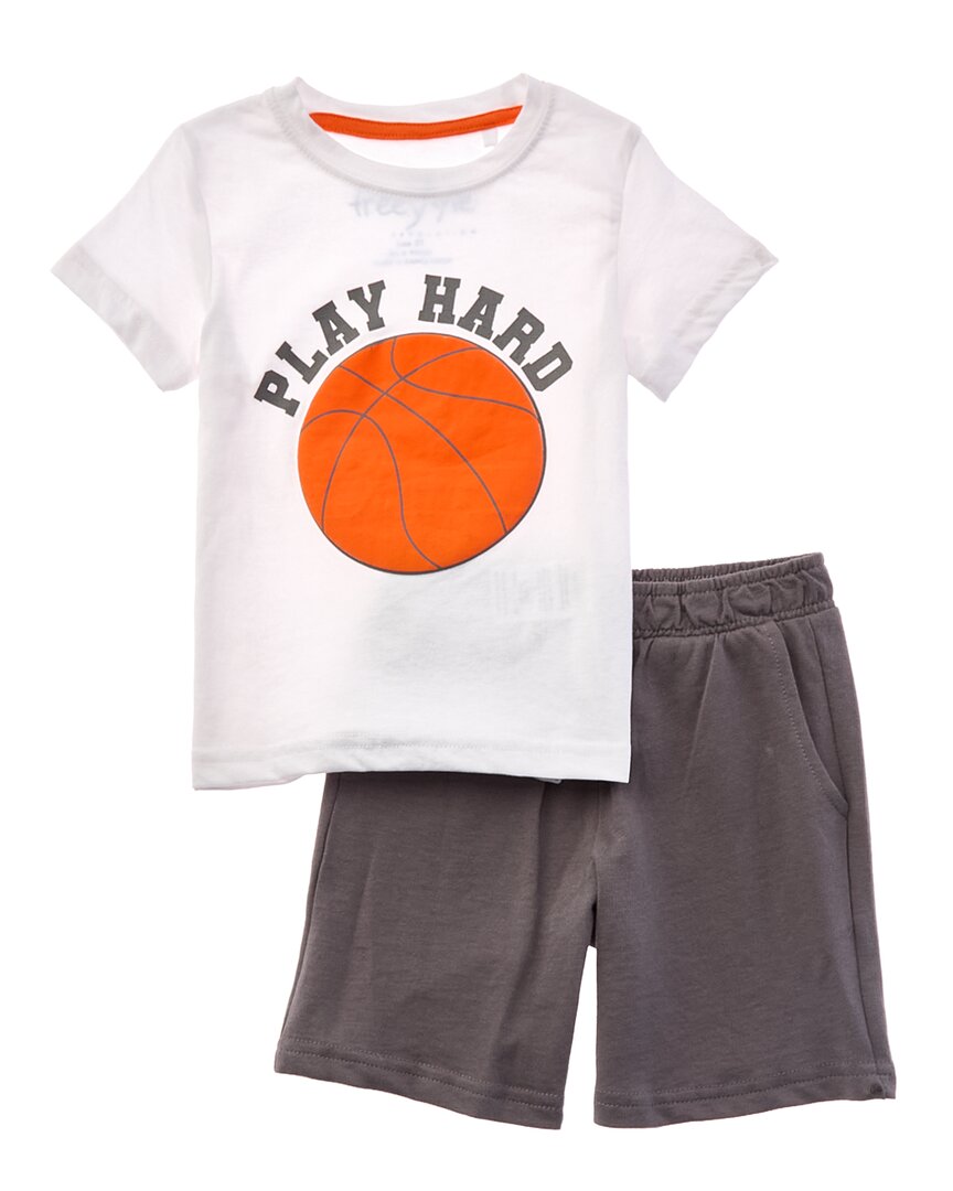 Freestyle 3Pc Play Hard Short Set