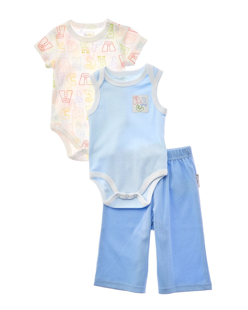 Quiltex 3Pc Champ Romper & Turn Me Around Pant Set