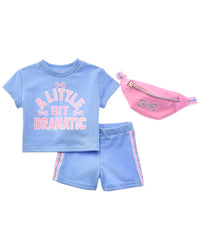 Freestyle 3Pc Dramatic French Terry Matching Set