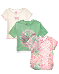 Freestyle 3Pk Pretty Butterfly Top