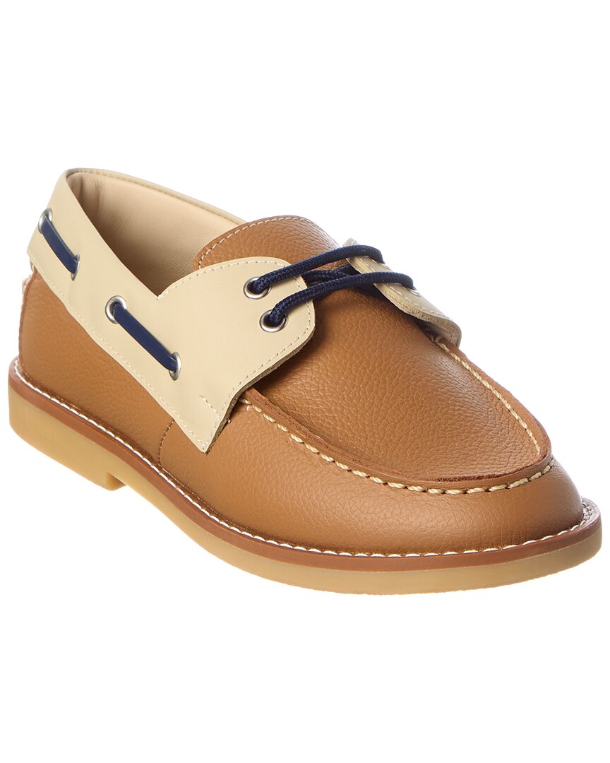 Elephantito Leather Boat Shoe