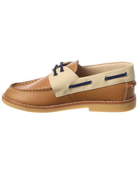 Elephantito Leather Boat Shoe