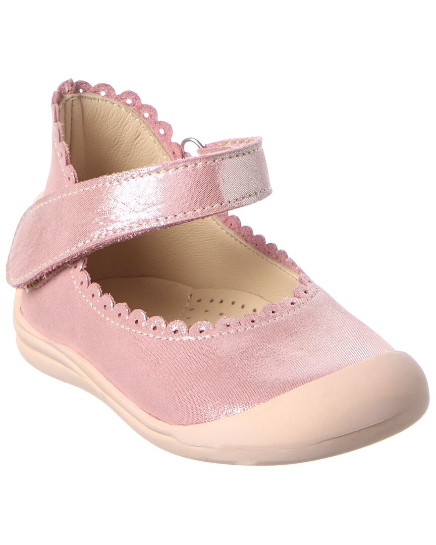 Elephantito Scalloped Leather Mary Jane