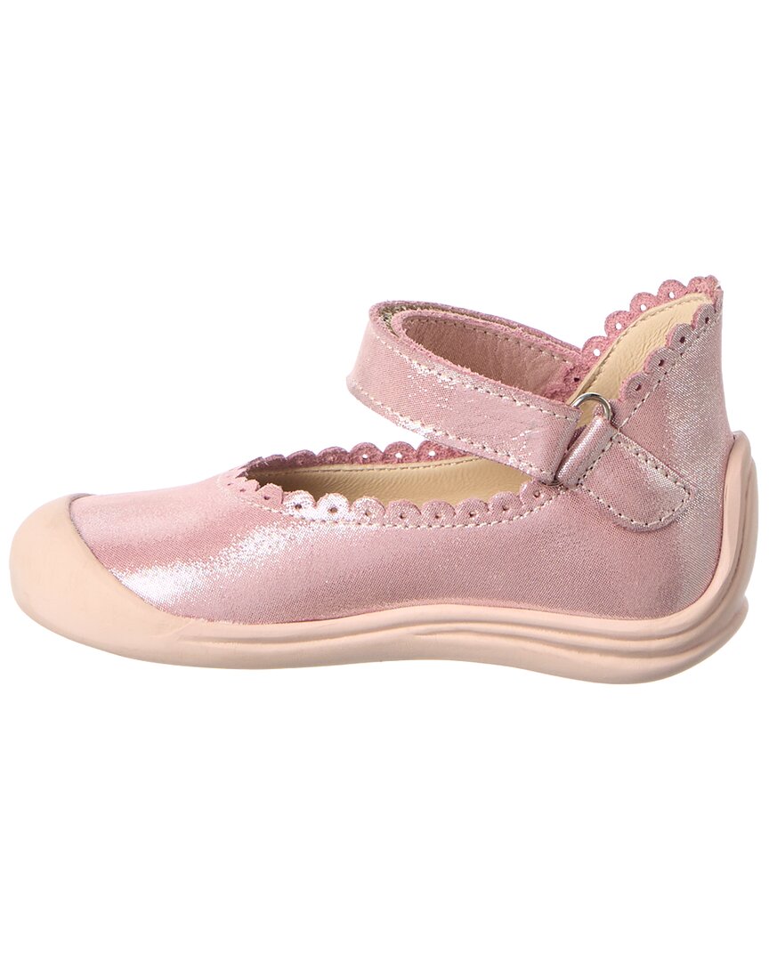 Elephantito Scalloped Leather Mary Jane