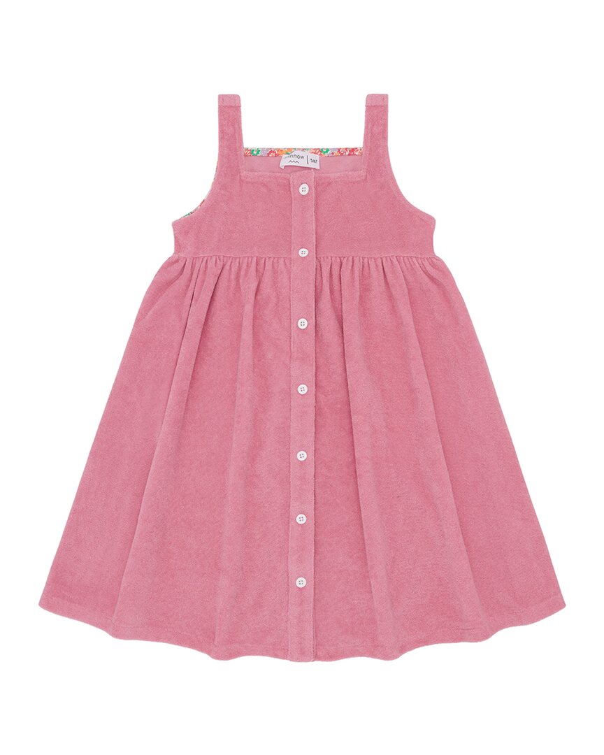 Minnow French Terry Square Neck Dress