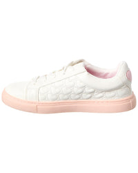 Yosi Samra Miss Ari Hearts Leather Sneaker