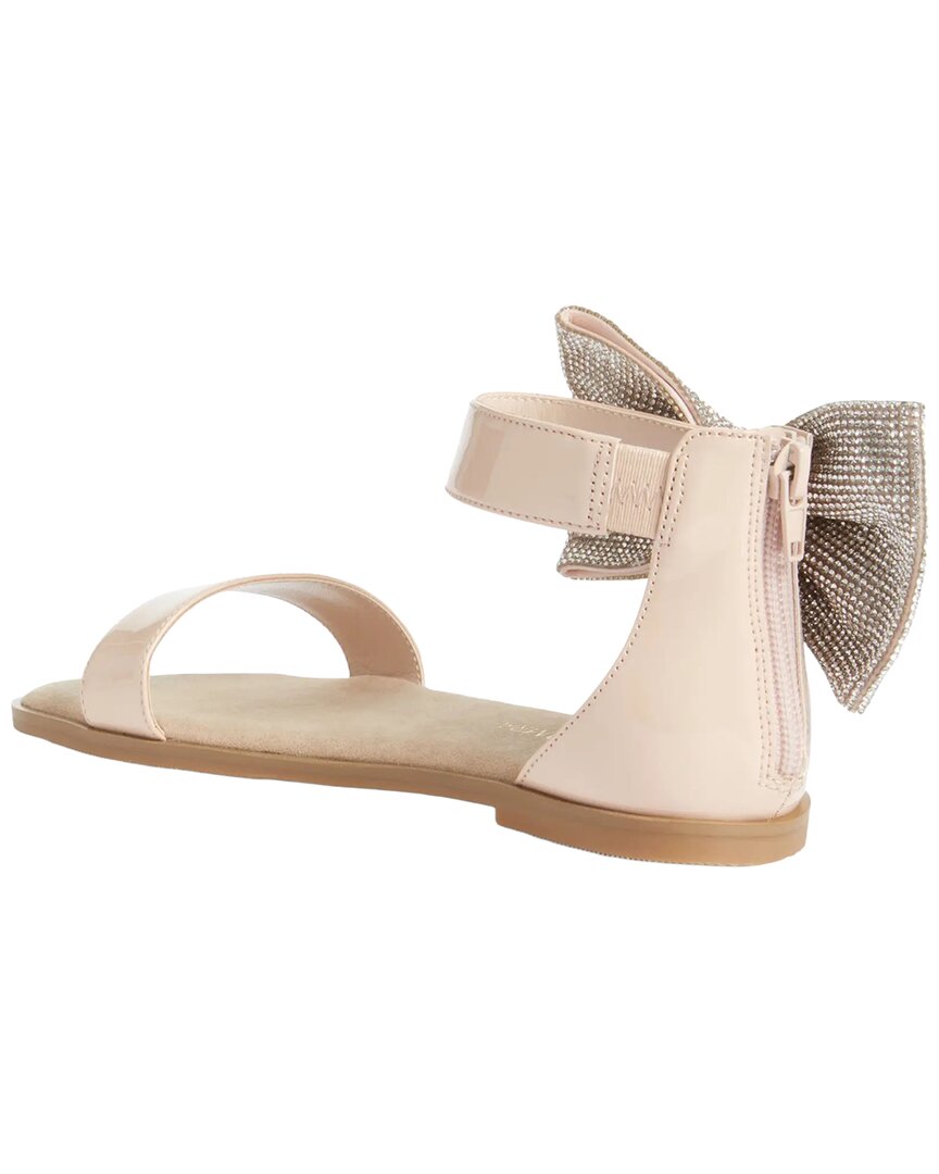 Yosi Samra Miss Cambelle Crystal Bow Sandal In Blu