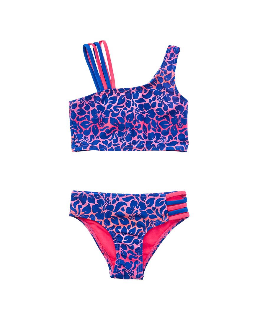 Kensie Girl Ombre Floral 2Pc Bikini Set