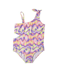 Kensie Girl Wavy One-Piece
