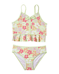 Kensie Girl Tropical Cheetah 2Pc Bikini Set