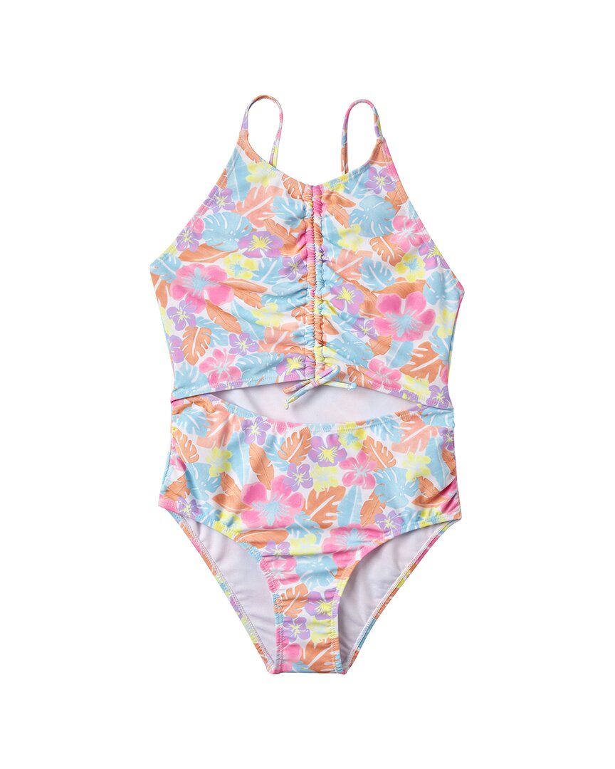 Kensie Girl Tropical Floral One-Piece
