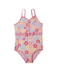 Kensie Girl Tropical Cheetah One-Piece