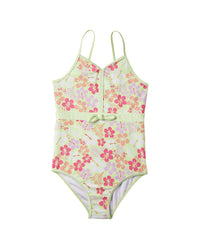 Kensie Girl Tropical Cheetah One-Piece