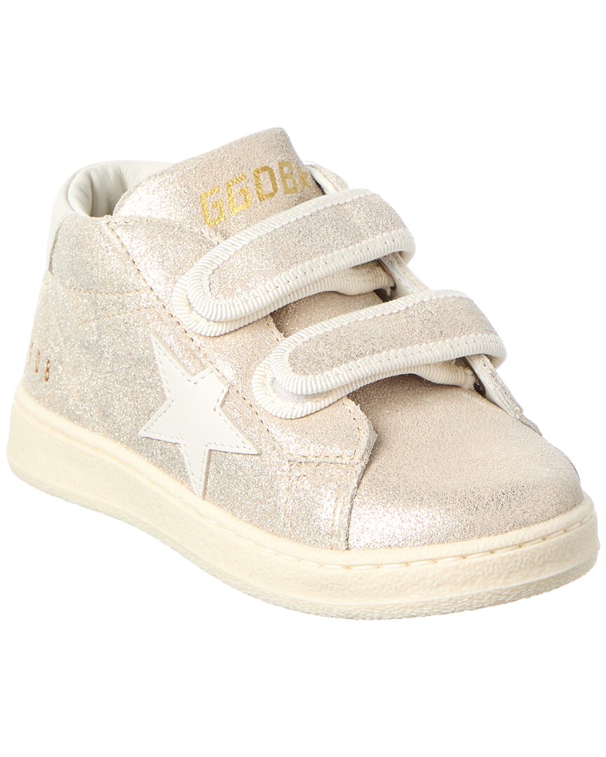 Golden Goose June Laminated Suede Sneaker
