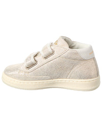 Golden Goose June Laminated Suede Sneaker