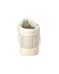 Golden Goose June Laminated Suede Sneaker
