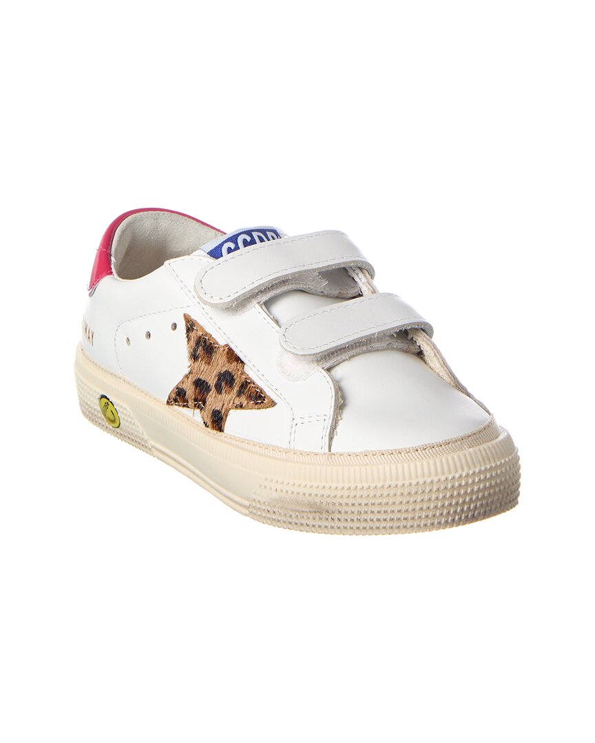 Golden Goose May School Leather Sneaker