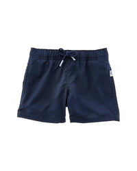Vintage Summer Solid Performance Volley Swim Short