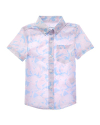 Vintage Summer Button-Down Shirt