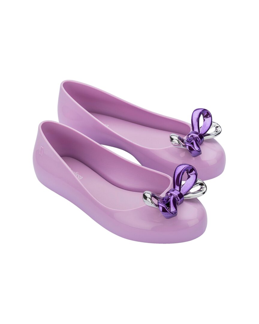 Mini Melissa Sweet Love Glam Kids Ballerina Flat