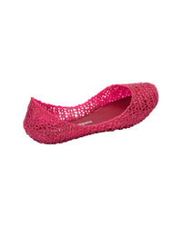 Mini Melissa Campana Papel Kids Ballerina Flat
