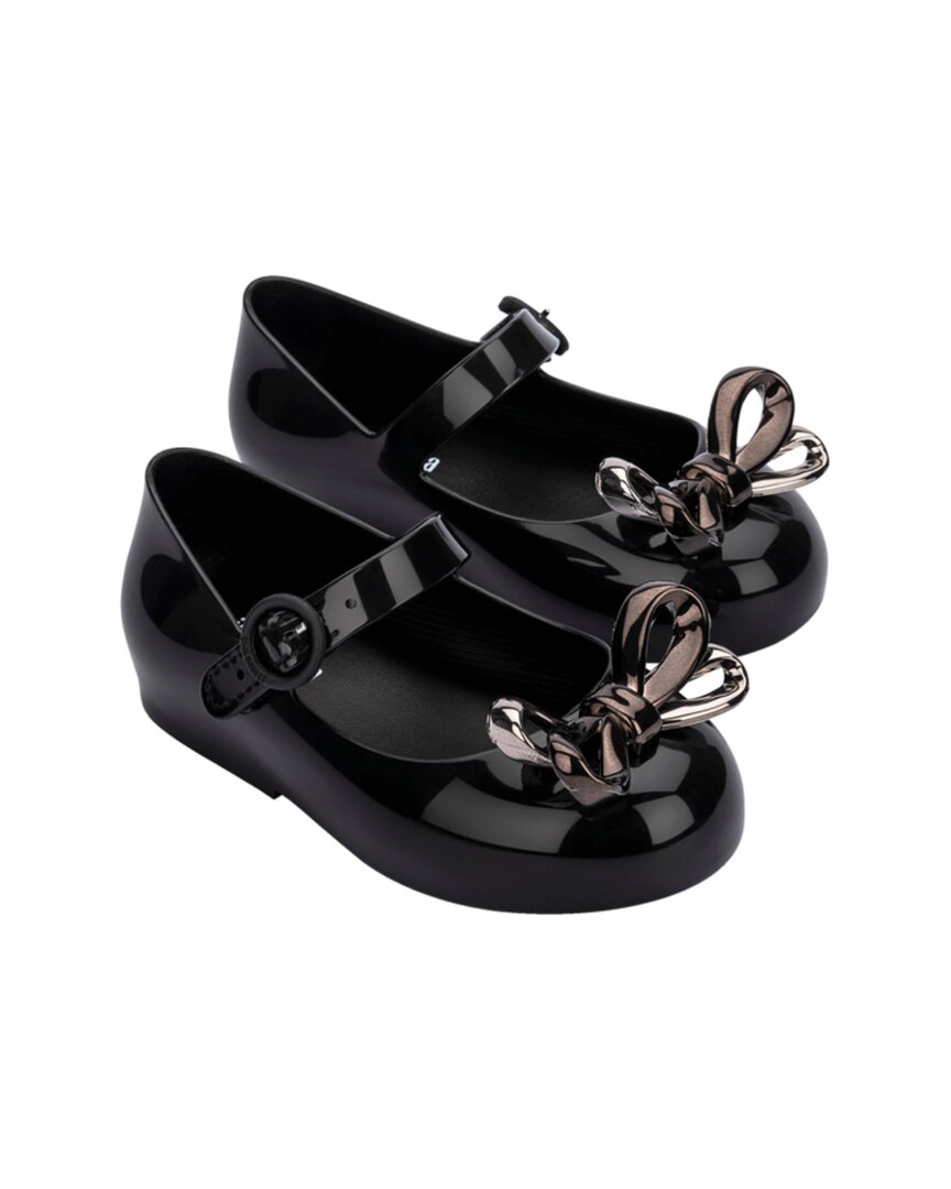 Mini Melissa Sweet Love Glam Baby Ballerina Flat