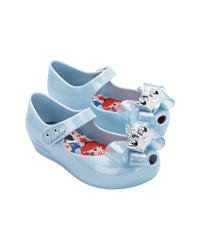 Mini Melissa Ultra Girl + Disney Princess Baby Ballerina Flat