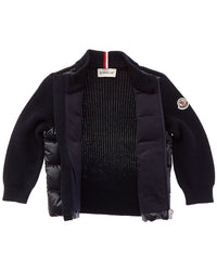 Moncler Moncler Puffer Front Wool Down Jacket