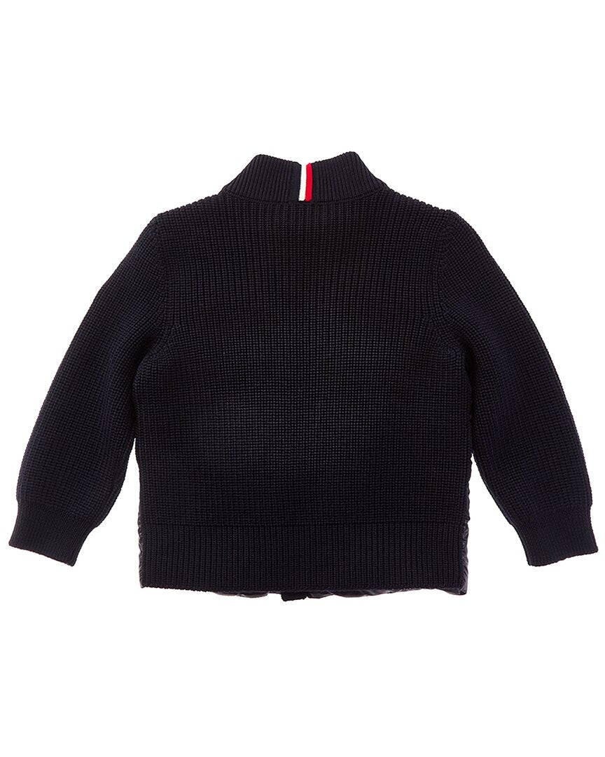 Moncler Moncler Puffer Front Wool Down Jacket