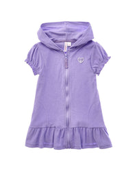 Pink Platinum Hooded Terry Coverup